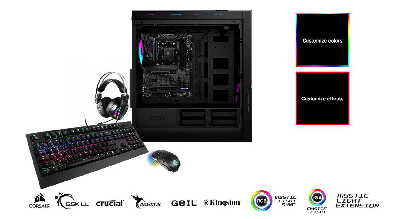 MSI MPG X570S CARBON MAX WIFI AM4 ATX AMD Motherboard MSI MPG X570S CARBON MAX WIFI AM4 ATX AMD Motherboard